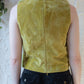 90s Faux Fur Clubwear Crop Top / S