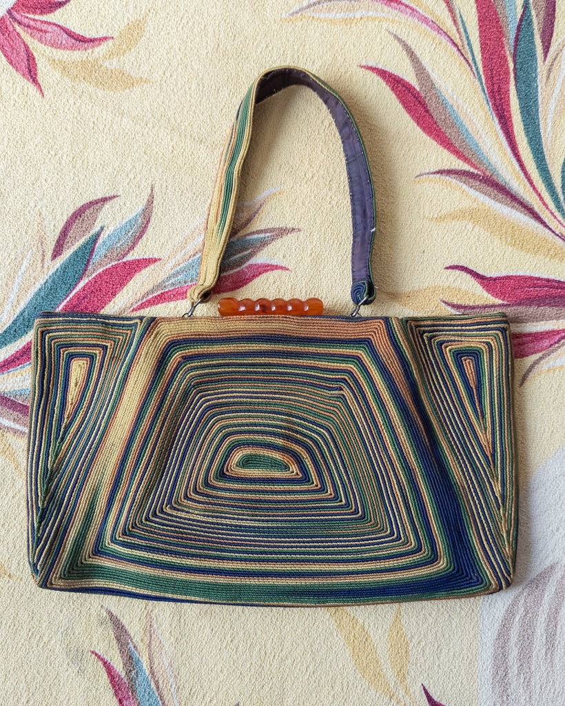 Vintage corde hotsell purse