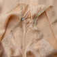 30s Liquid Peach Silk & Lace Step-in