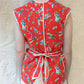 40s Novelty Print Smock Top