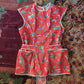 40s Novelty Print Smock Top