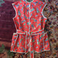40s Novelty Print Smock Top