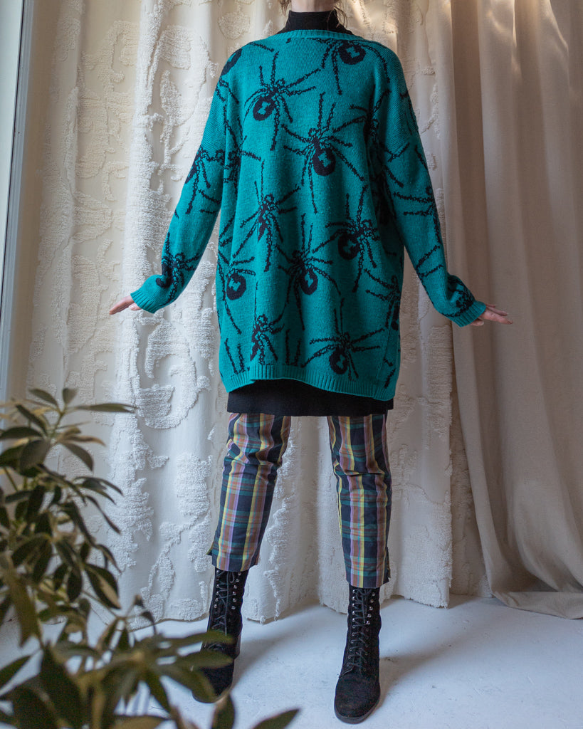 80s Betsey Johnson Spider Sweater
