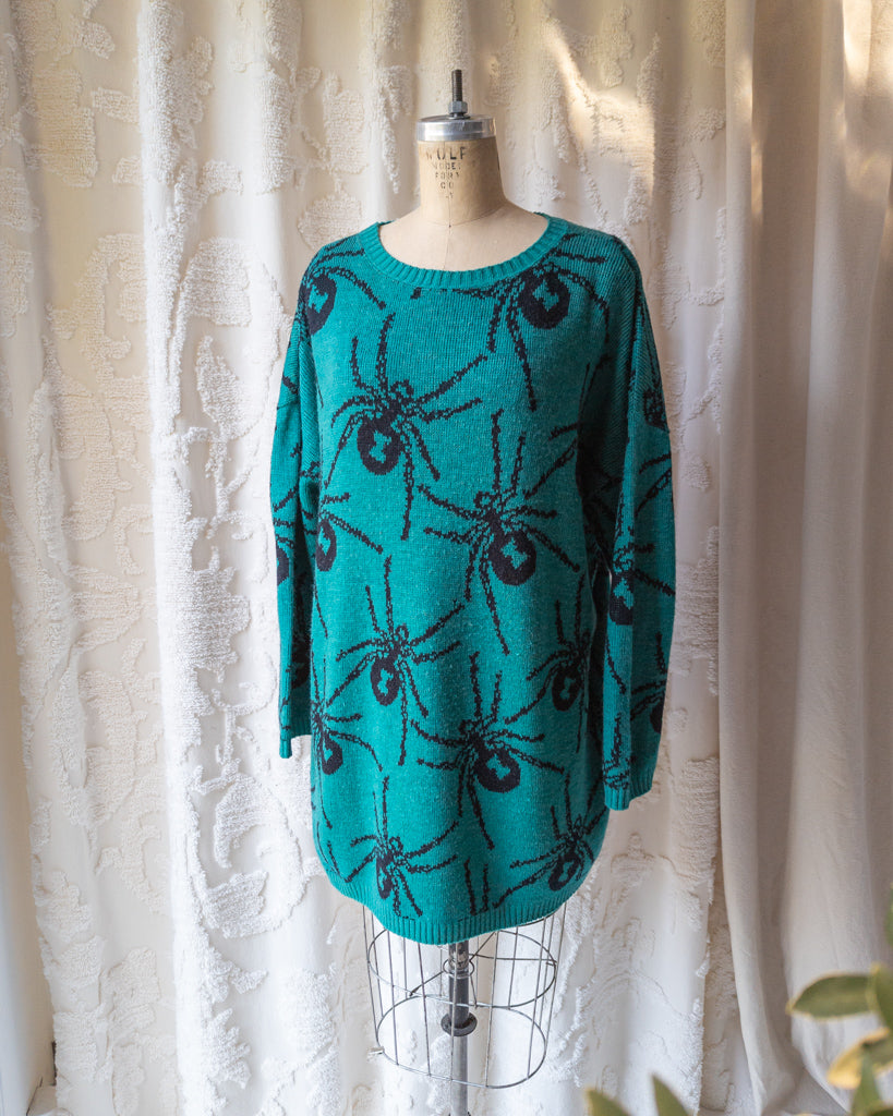 80s Betsey Johnson Spider Sweater