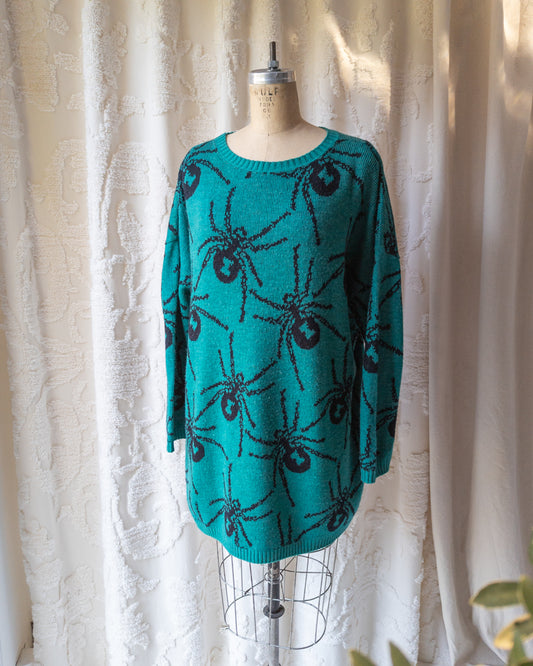 80s Betsey Johnson Spider Sweater