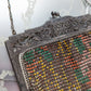 Antique 20s Whiting & Davis Enamel Mesh Purse
