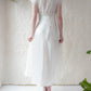 80s Christian Dior White Satin & Lace Nightgown
