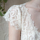 80s Christian Dior White Satin & Lace Nightgown